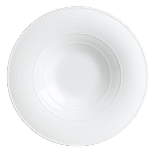 Rene Ozorio - 12 In X 1 5/8 In White Aura Pasta Plate (6 Per Case) - 6300P008
