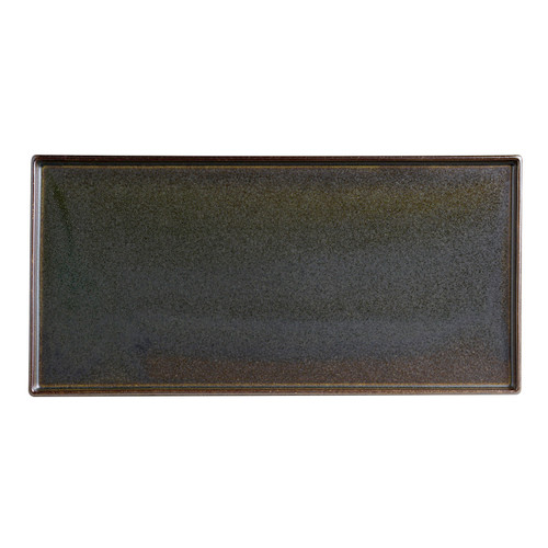 Rene Ozorio - 11 1/4 In X 5 1/2 In Black Wabi Sabi Tray Rectangle (6 Per Case) - 6413MY018