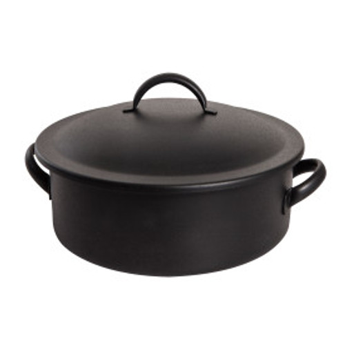 D.W. Haber - 2 Qt Black Round Chafer - DW02CWG8BK