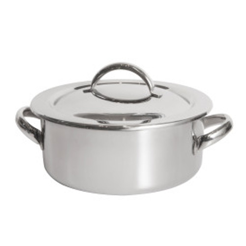 D.W. Haber - 4 Qt Stainless Steel Round Chafer - DW04CWG8SS