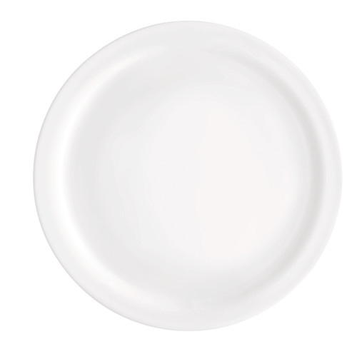 Bormioli Rocco - White 10 In Careware Plate (24 Per Case) - 49205Q962