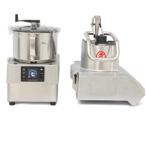 Sammic - CK-45V Commercial Vegetable Preparation Machine & 5.5L Food Processor - 1050770