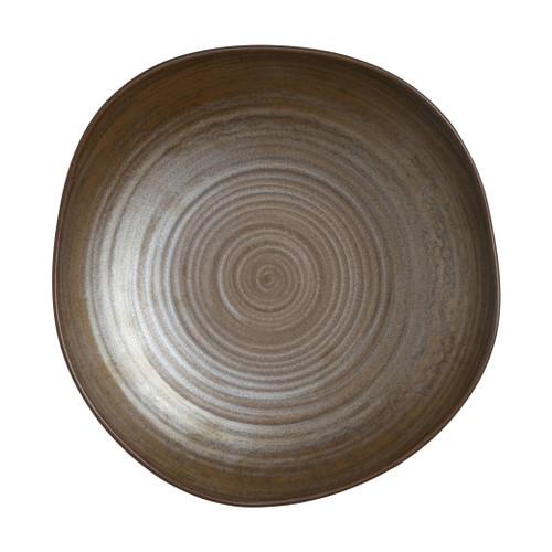 Folio - 10 In X 2 3/8 In Patina Bowl (12 Per Case)- 6965E6157