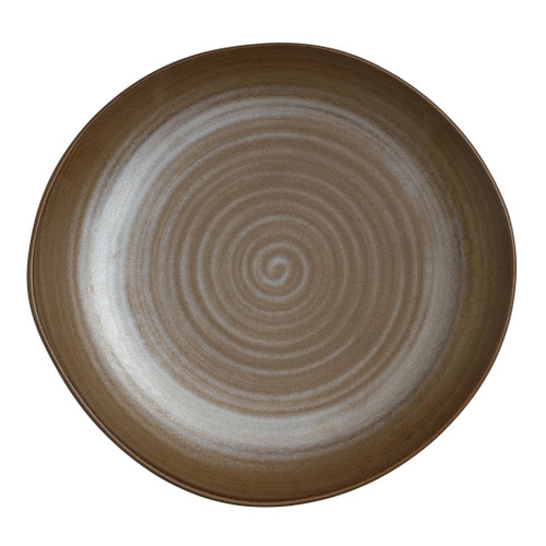 Folio - 11 1/4 In Patina Plate (12 Per Case)- 6965E6154