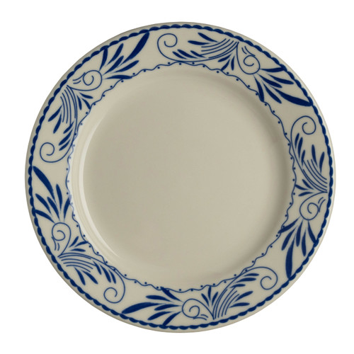 Homer Laughlin - 6 5/8 In Blue Mex Rolled Edge Plate  (36 Per Case) - HL20241008