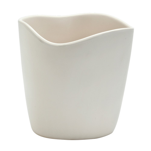 Delfin - 50 3/4 Oz Sand Shell Marisol Small Dressing Crock(6 Per Case) - 7002DD001