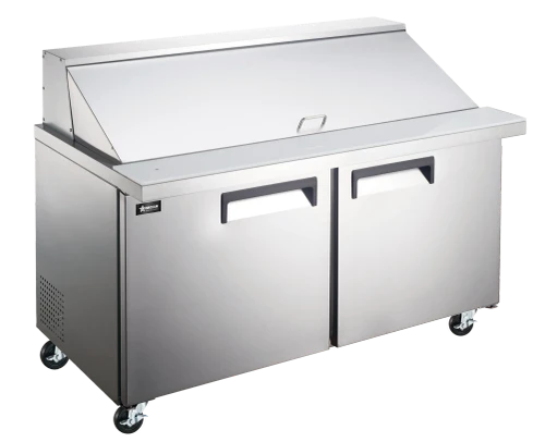 Omcan - 36" Mega Refrigerated Prep Table w/ 2 Doors - 50129