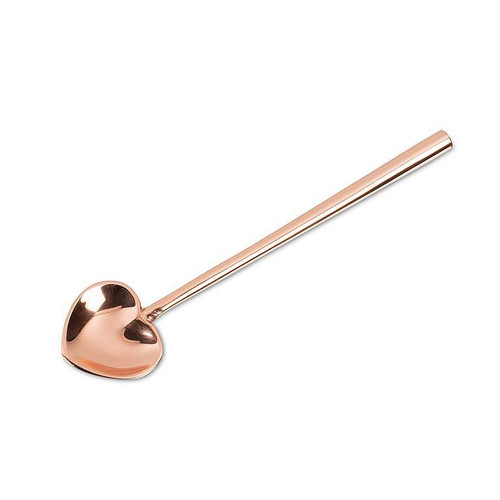 Abbott - Rose Gold 5.5" Small Heart Spoon