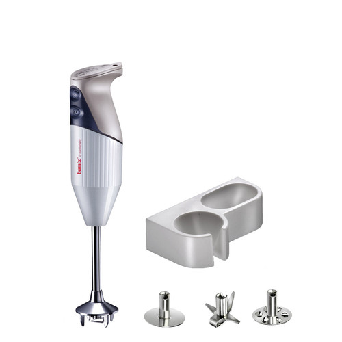 Bamix - White 5.3 In M150 Pro-1 Hand-Held Blender - 5 Piece Set