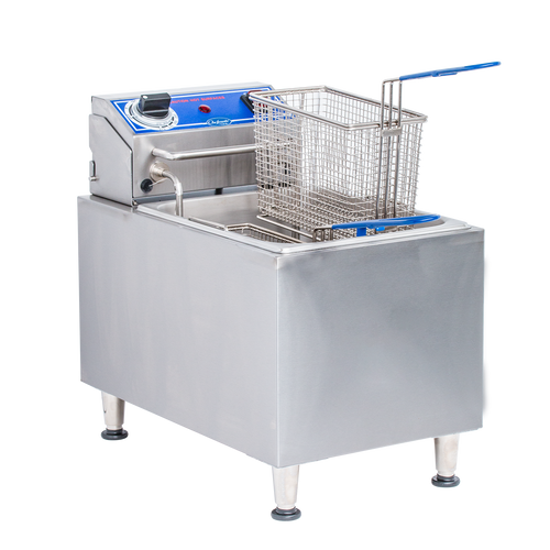 Globe - Chefmate 16lb Electric Countertop Fryer - PF16E-C