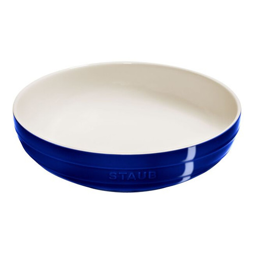 Staub - Dark Blue 12" Ceramic Serving Bowl - 1027978