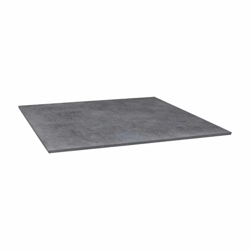 BUM - Exteriolit 24" x 32" Silver Fabric Tabletop - TT-SV-SFEX24X32