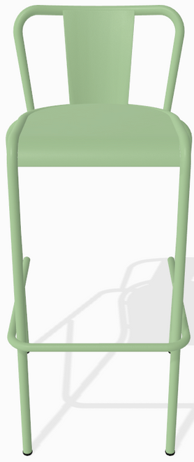 BUM - Adico Set of 4 Green Bar Stools - B-ADC-786B-6021