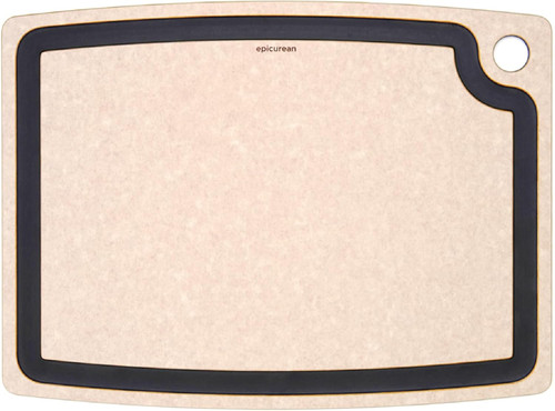 Epicurean - 19.5" x 15" x 3/8" Natural/Slate Gourmet Series Cutting Board