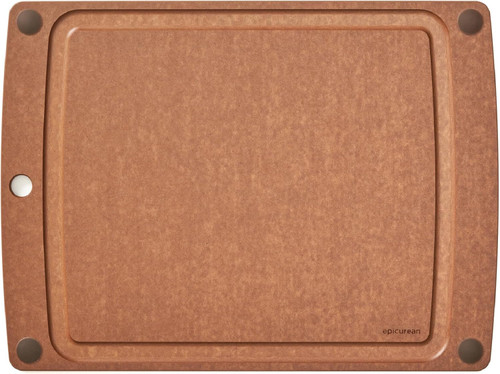 Epicurean - All-In-One 17.5" x 13"  Nutmeg & Brown Cutting Board