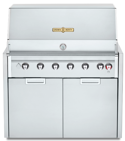 Crown Verity - Infinite Series 42" Liquid Propane Modular Grill for Bulk Tanks Only w/ Light Package - IGM42-SIBULK-LT