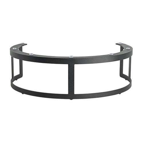 MyGlassStudio - 13" x 4.1" Black Mid Modern Display Riser - GS196676