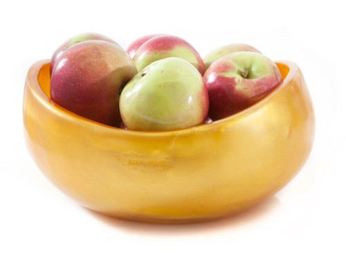 Kenny Mack - 3.1 Qt Tangerine Pearl Scoop Bowl 2/Case - KMK1018TGP