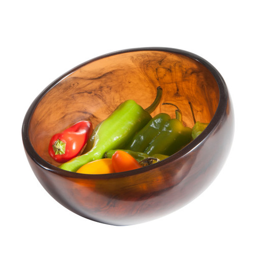 Kenny Mack - 0.5 Qt Tortoise Slant Bowl 2/Case - KMK1024TOR