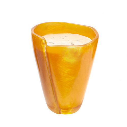 Kenny Mack - 1 Qt Tangerine Pearl Wave Crock 2/Case - KMK2934TGP