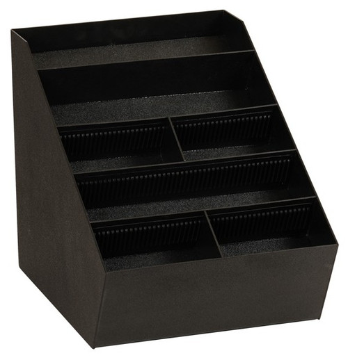 Cal Mil - 15" Classic 7-Compartment Condiment Display - 2406613