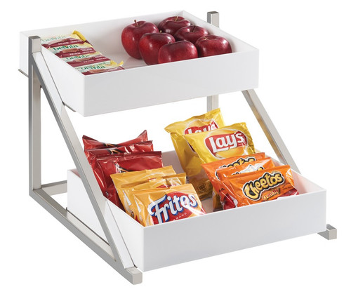 Cal Mil - 15.5" Luxe 2 Tier Merchandiser - 344855