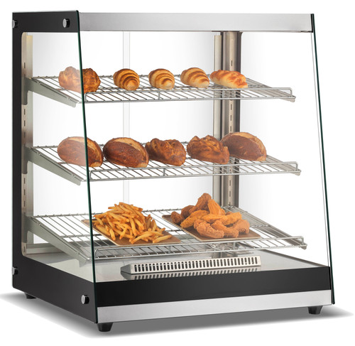 New Air - 30" Countertop Heated Display Case - NCHD-30-35SQ