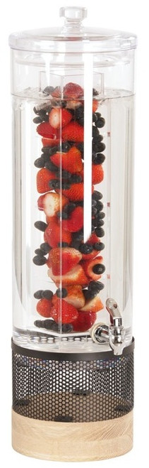 Cal Mil - 3 Gallon Camden Beverage Dispenser W/ Infusion Chamber & Base - 229113INF115