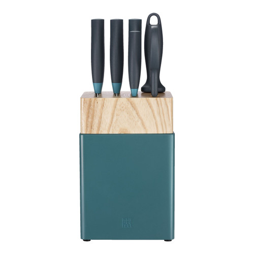 Zwilling - Now S 7 Piece Blueberry Blue Knife Block Set - 1030590