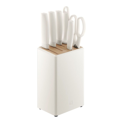 Zwilling - Now Pro 7 Piece White Knife Block Set - 1032837