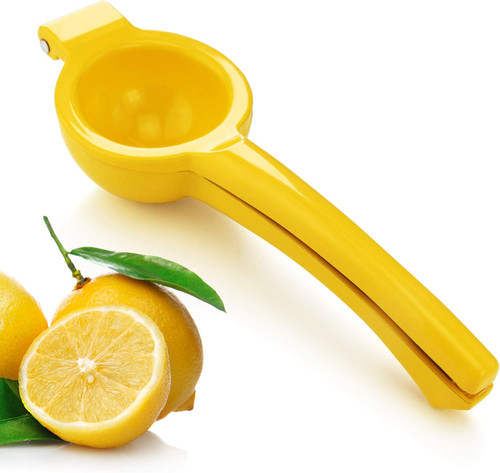 Williams - 2.7" Yellow Aluminum Lemon Squeezer
