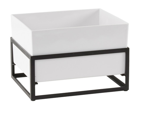 Cal Mil - 12.25" Monterey Ice Housing W/ White Melamine Pan - 16031255