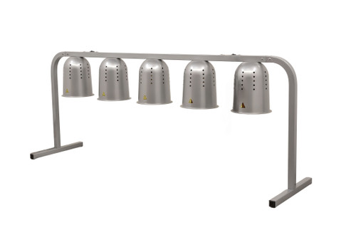 Omcan - 5-Bulb Commercial Portable Heat Lamp - 48396