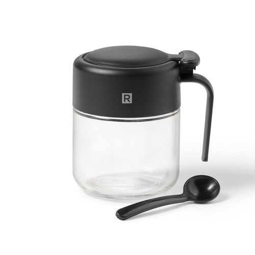 Ricardo - 11 Oz Condiment Jar With Spoon