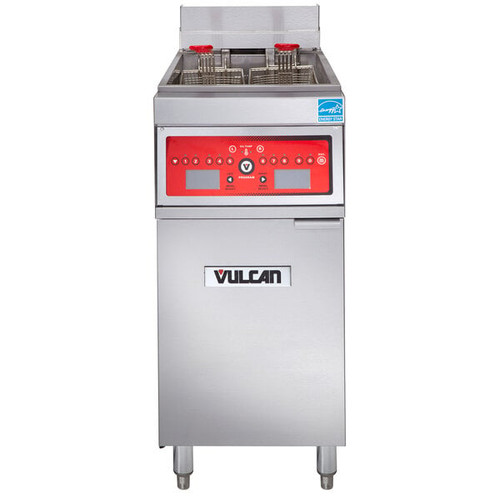 Vulcan - ER Series 50 lb Electric Floor Fryer w/ Computer Controls & 208V - 1ER50C-1