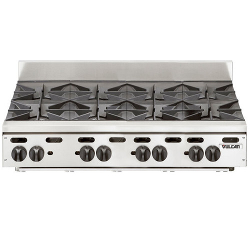 Vulcan - VHP Series 48" Natural Gas Hot Plate w/ 8 Burners - VHP848