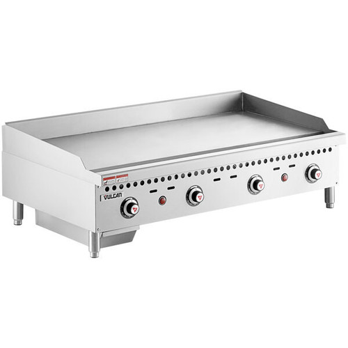 Vulcan - VCRG Series 48" Natural Gas Griddle w/ Thermostatic Controls - VCRG48-T