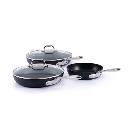 All Clad - HA1 Hard Anodized Nonstick 5 Piece Fry Pan Set