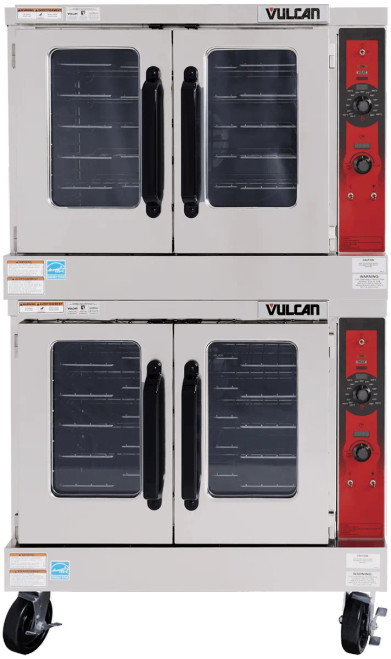 Vulcan - VC Series Double Deck Liquid Propane Deep Depth Convection Oven w/ Solid State Controls - VC66GD