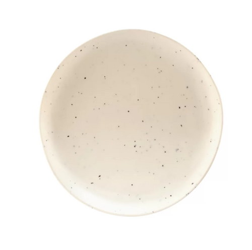 Elite Global Solutions - Morocco 8" Eggshell Speckled Round Plate (6 Per Case) - B182080-ESS