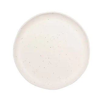 Elite Global Solutions - Morocco 14" Eggshell Speckled Round Plate (6 Per Case) - B183140-ESS