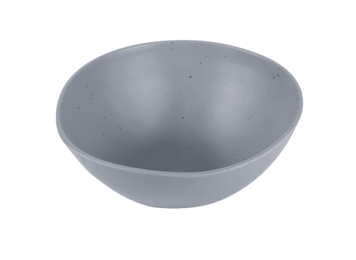 Elite Global Solutions - Morocco 35 oz Dark Grey Speckled Round Bowl (6 Per Case) - B275076-DGS