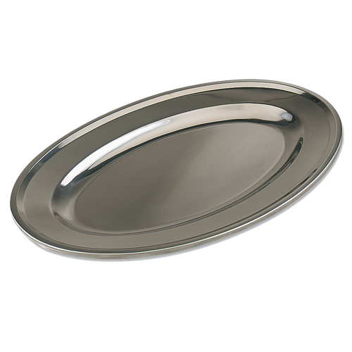 Browne - 26" x 18" Oval Stainless Steel Platter