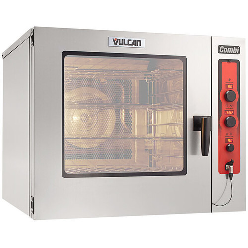 Vulcan - ABC Series 7 Level Electric Boilerless Full Size Combi Oven Steamer 480V/3Ph w/ Probe - ABC7E-480P