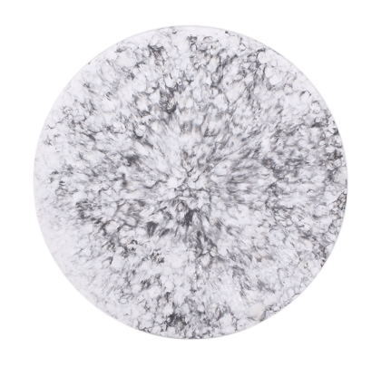 Elite Global Solutions - Hermosa 10.25" Black Marble Round Plate (6 Per Case) - B379103-BBM