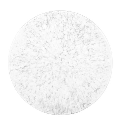 Elite Global Solutions - Hermosa 13" Gray Marble Round Plate (6 Per Case) - B380130-GYM