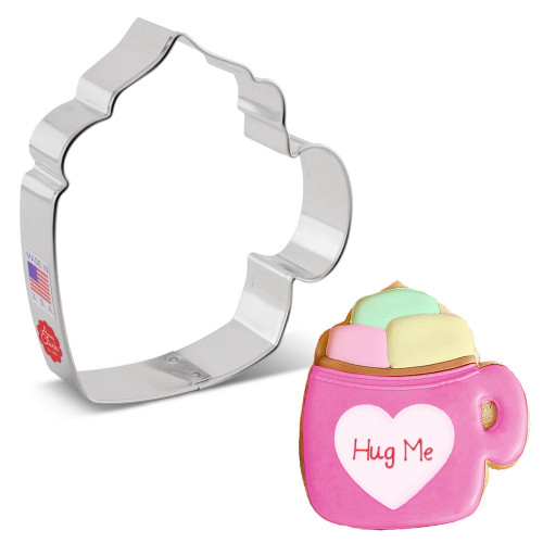 Ann Clark Cookie Cutters - 3.75" Coffee Mug Cookie Cutter