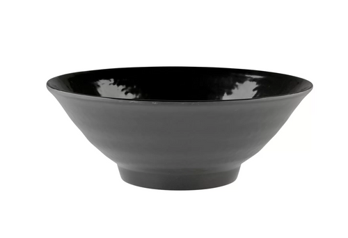 Elite Global Solutions - Pebble Creek 40 oz Black Bowl (6 Per Case) - D1008RR-B