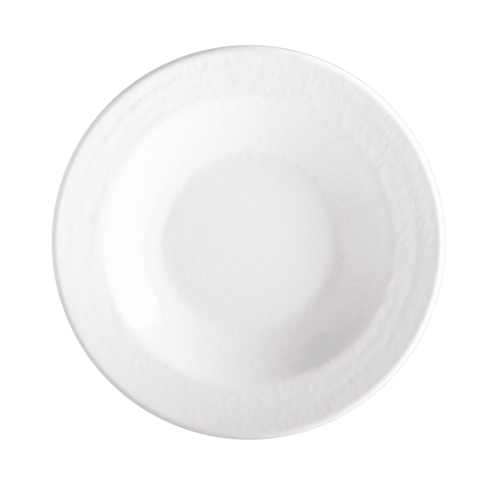 Elite Global Solutions - Pebble Creek 12 oz White Pasta/Soup Bowl (6 Per Case) - D878RR-W