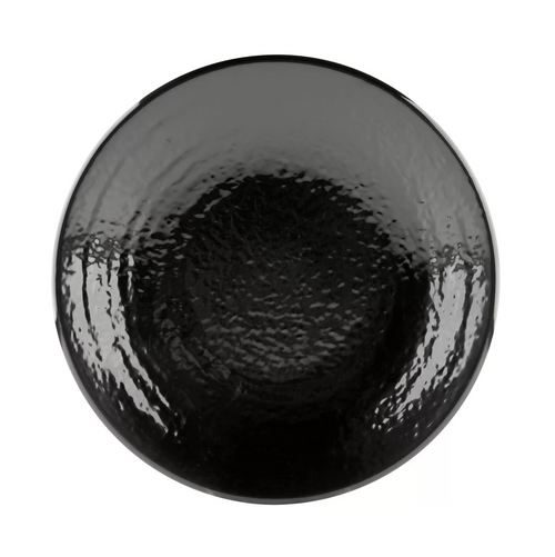 Elite Global Solutions - Pebble Creek 9” Black Round Plate (6 Per Case) - D9RR-B